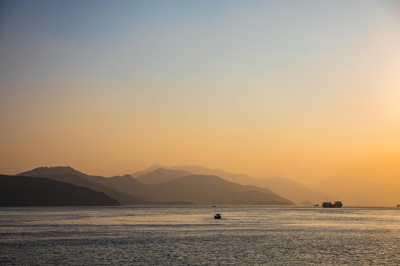 홍콩 홍콩 스카이라인 - 이미지