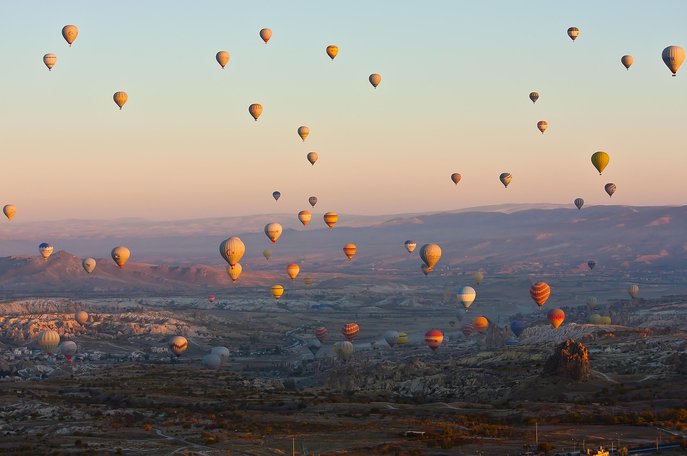 카파도키아 요정의 굴뚝 - 이미지