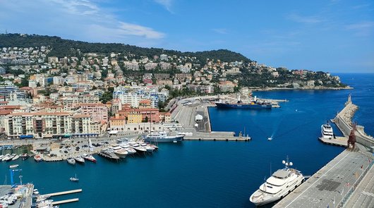 코트다쥐르 코트다쥐르 해변 - 이미지