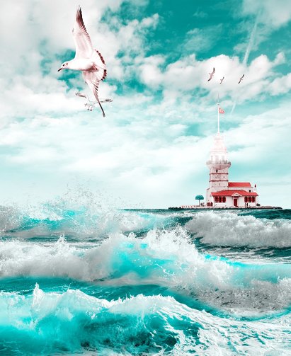 이스탄불 메이든 타워 - 이미지