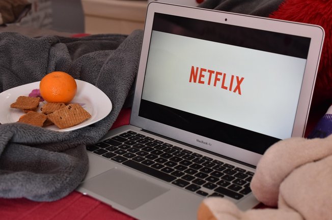 Netflix 주식차트 - 이미지