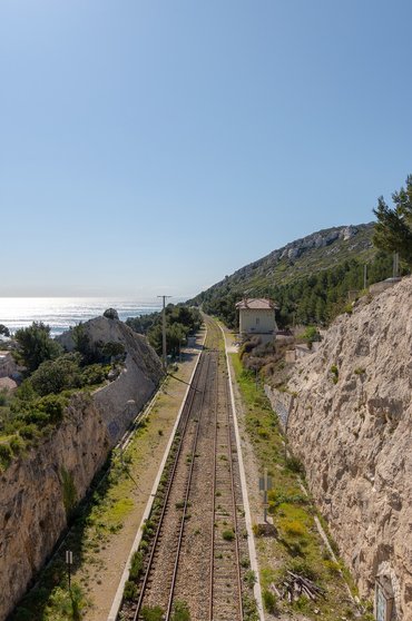 프랑스 리비에라 해변 - 이미지
