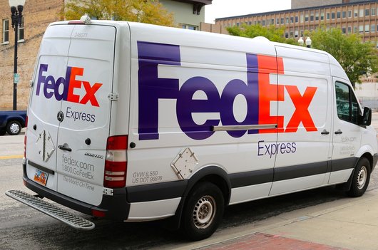 FedEx 주식차트 - 이미지
