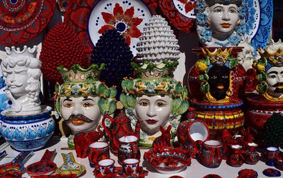 공예품 판매 - 이미지