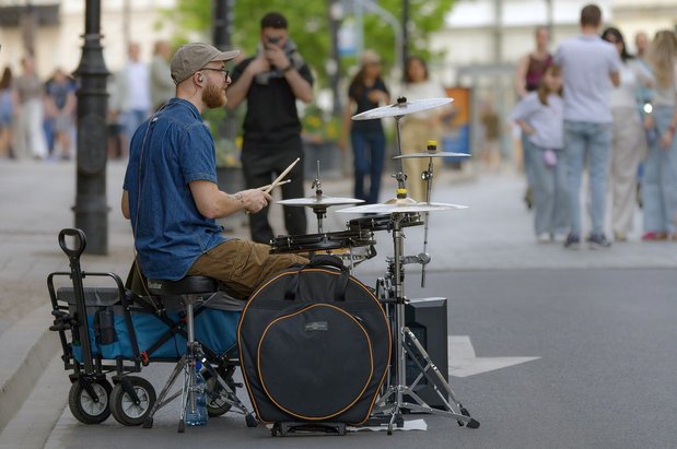 버스킹 공연 - 이미지