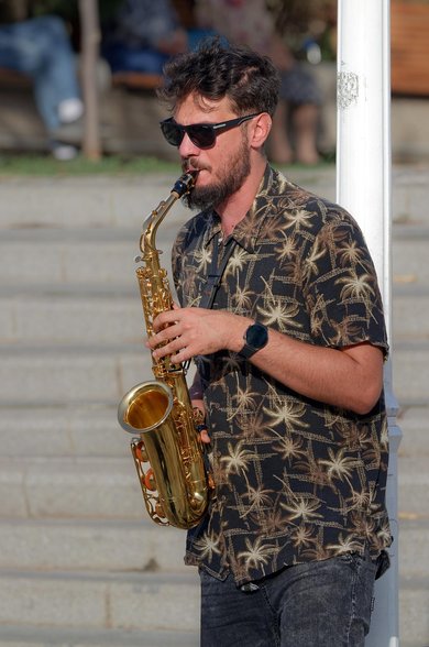 버스킹 공연 - 이미지